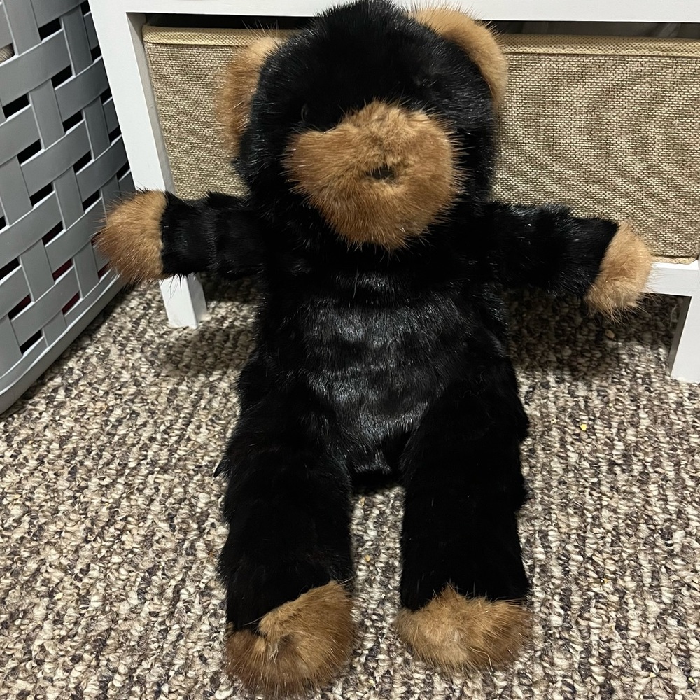 Genuine Mink Fur Bear